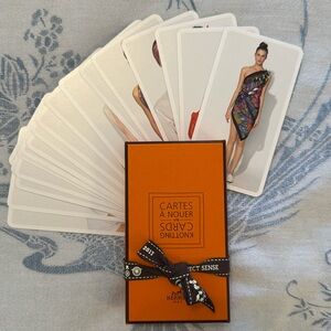 Hermes 2017 Knotting Cards *as new*